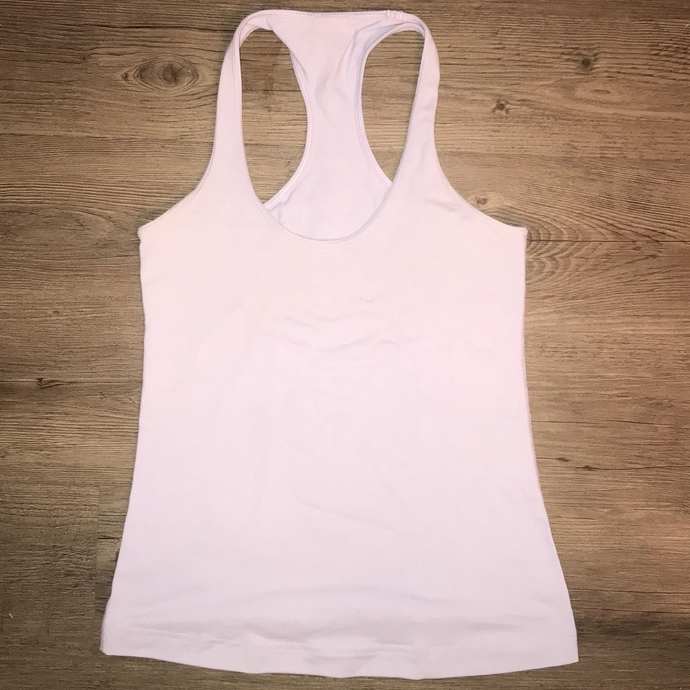 Light lavender cool racerback